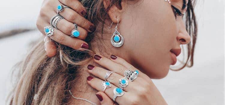 REAL BLUE GENUINE TURQUOISE JEWELRY