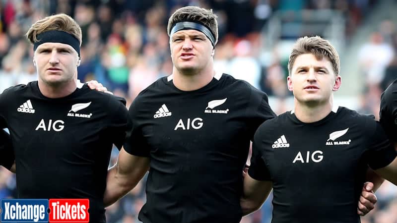 Beauden Barrett with allblacks