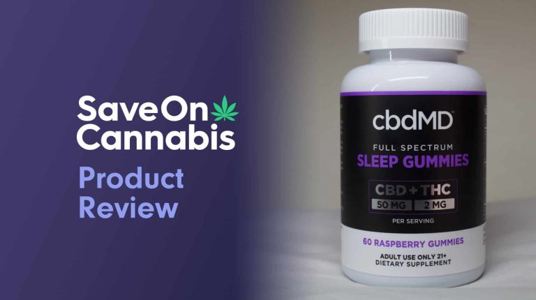 cbdMD Review: CBD & Delta 9 THC Sleep Gummies