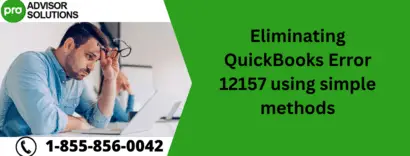 Eliminating QuickBooks Error 12157 using simple methods