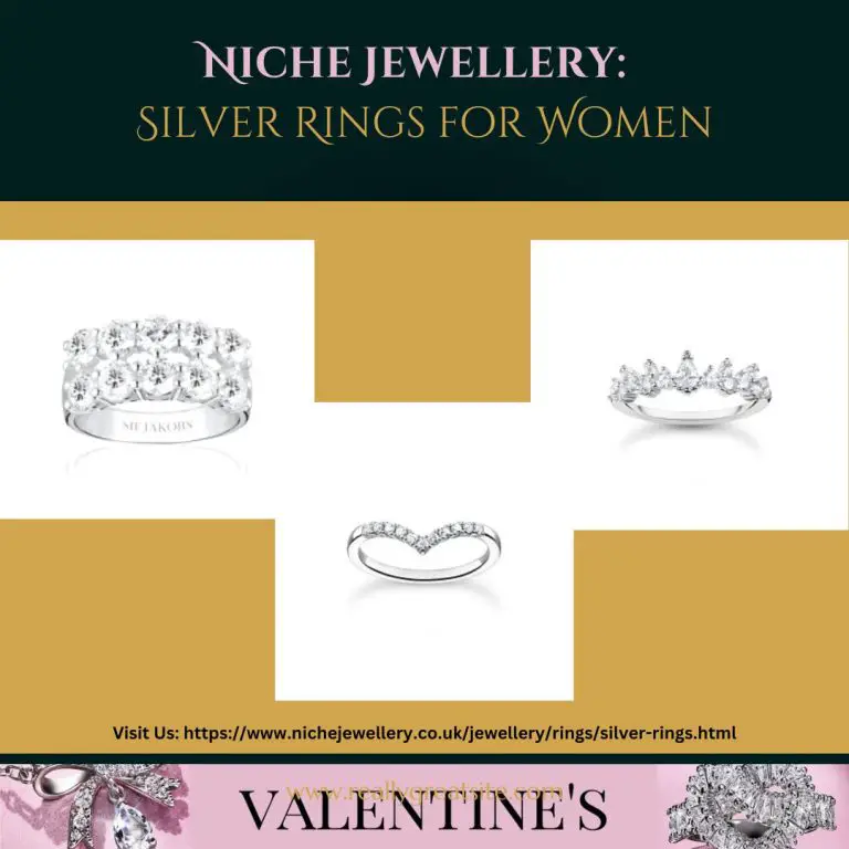 Shop sterling silver rings for women online from Niche Jewellery at ultimate prices