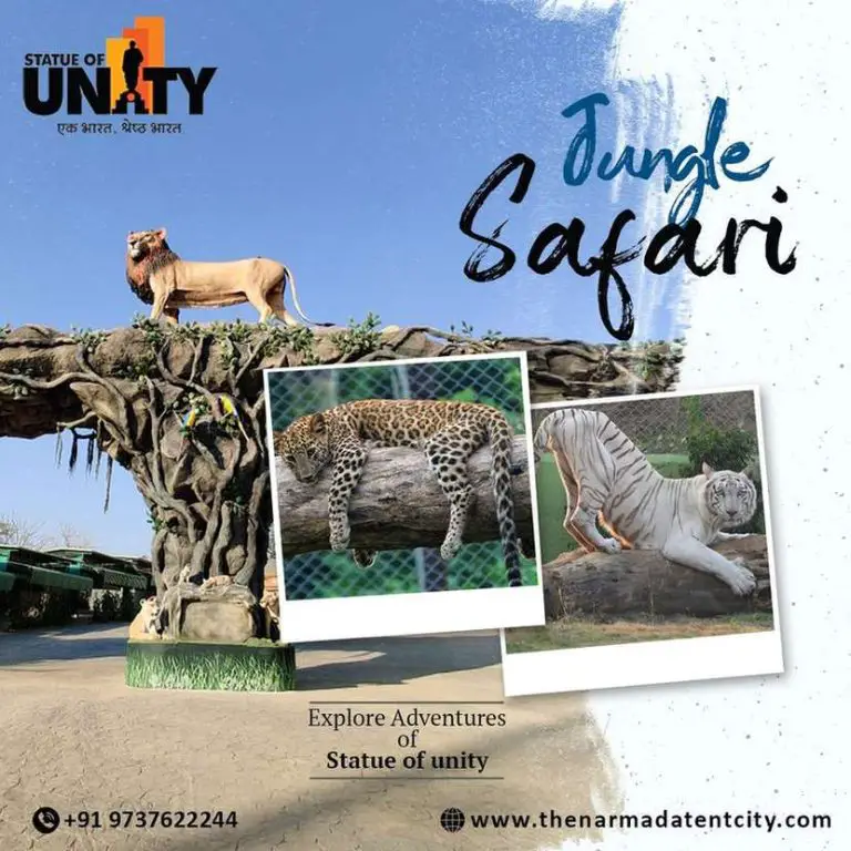 Visit the Jungle Safari at the Statue of Unity