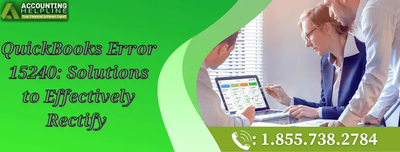 QuickBookQuickBooks Error 15240s Error 15240 Solutions to Effectively Rectify-min