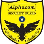 Security Guard Service Logo 7x8cm