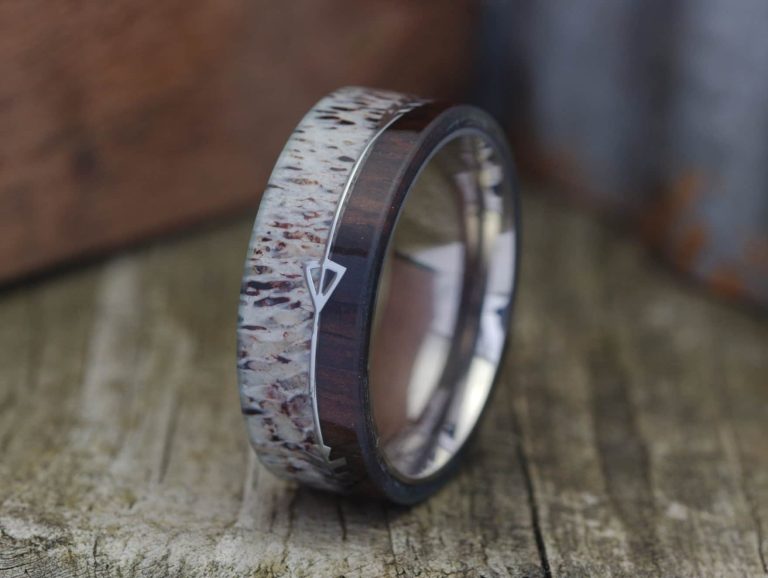 From the Forest to Your Finger: The Beauty of Deer Antler Wedding Rings