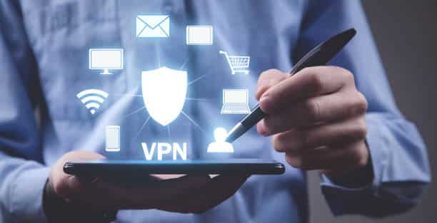 How does a VPN protect my online financial transactions?