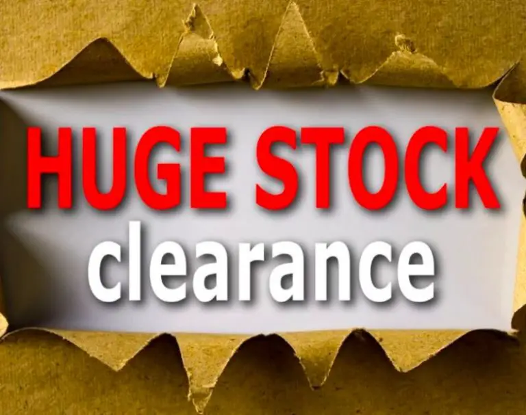 Learn More About Stock Clearance