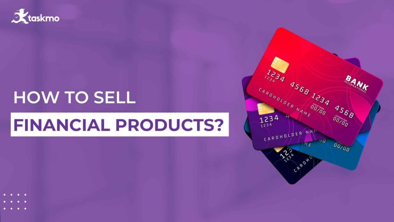 How to sell financial products?