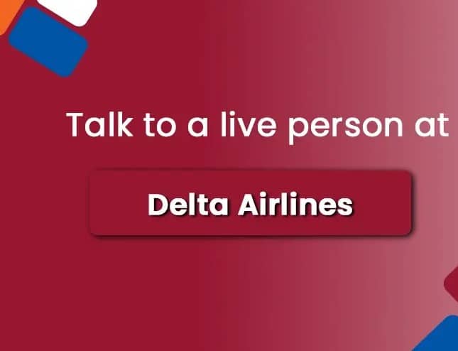 How do I talk to a person at delta airlines