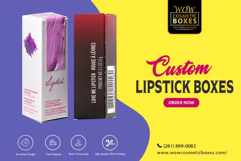 Custom Lipstick Boxes: A Guide To Printing And Branding Options