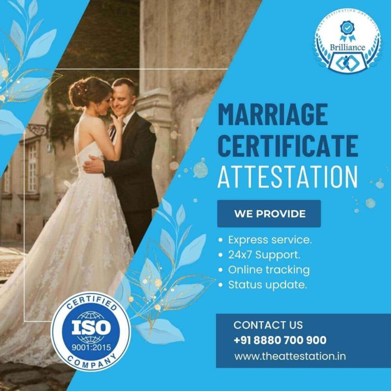 Understanding the Importance of Marriage Certificate Attestation for International Couples