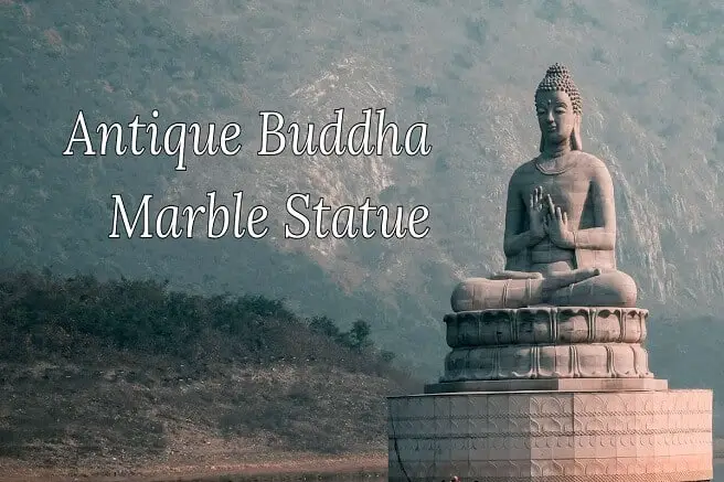 Buy An Antique Buddha Marble Statues (1)