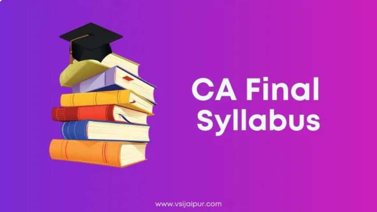 CA Final Syllabus