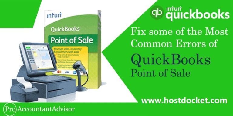 How to eliminate point-of-sale errors in QuickBooks?