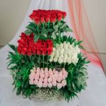 Freshknots-Opulence-Layer Of 120 Roses-Flower decoration in Bangalore