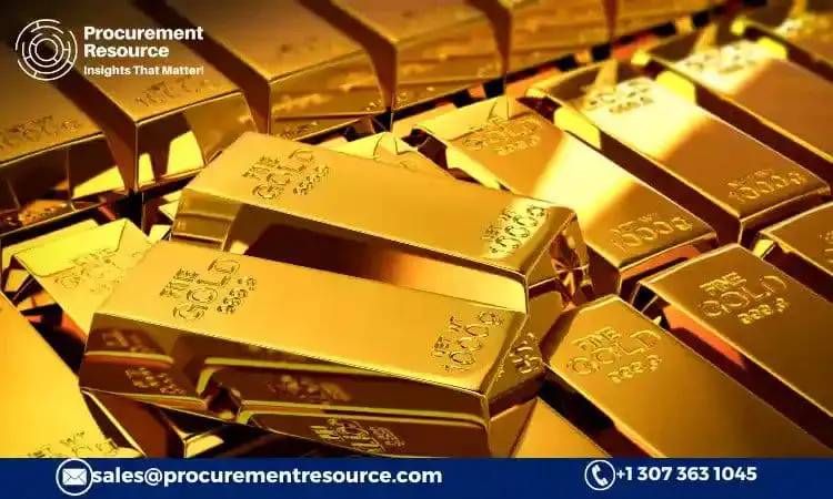 Gold Manufacturing Cost Analysis Report, Manufacturing Process, Raw Materials Requirements, Costs and Key Process Information, Provided by Procurement Resource