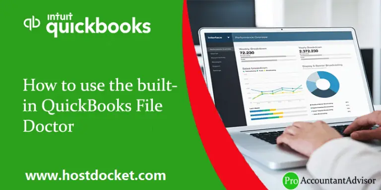 How to Fix QuickBooks File Doctor?