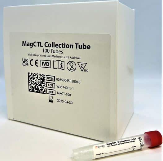 MagBio Genomics Launches MagCTL Collection Tube