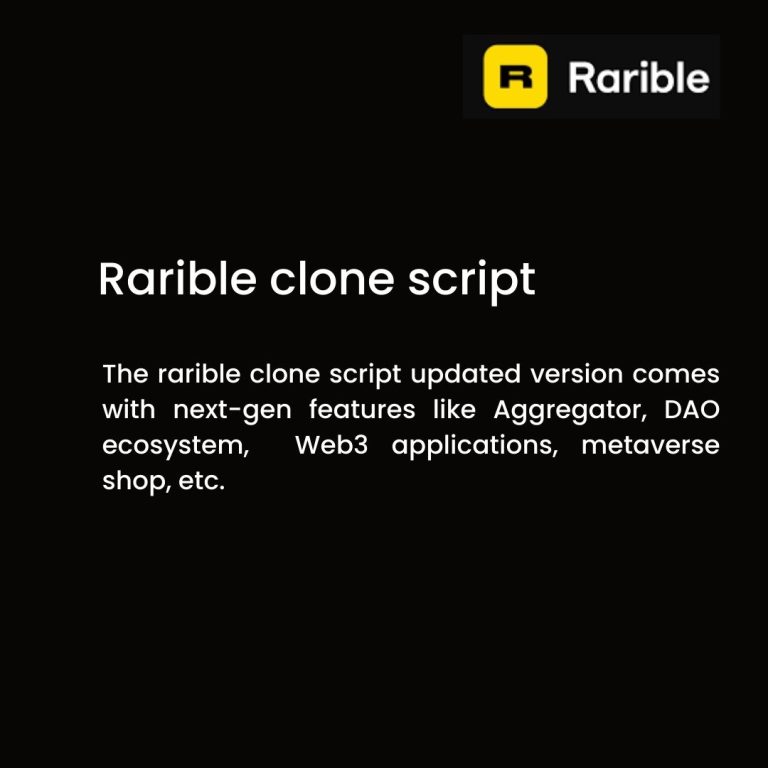 Rarible clone script – Best in India