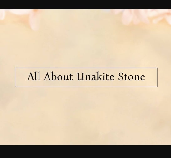 Unakite Jewelry: The Sign of True Love