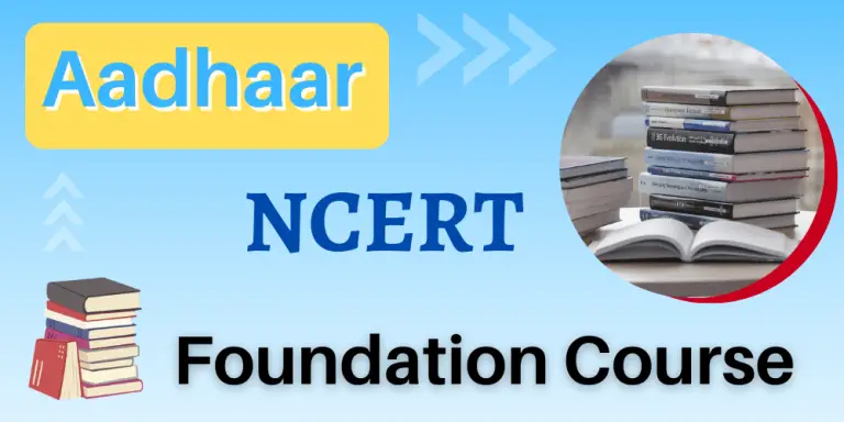 Aadhaar – NCERT Foundation Course by UPSC