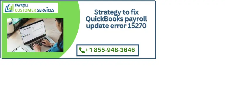Strategy to fix QuickBooks payroll update error 15270