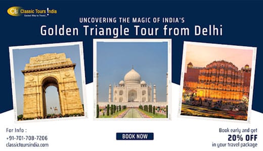 Uncovering the Magic of India’s Golden Triangle Tour from Delhi