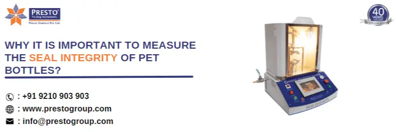 Why it is important to measure the seal integrity of PET bottles (1)