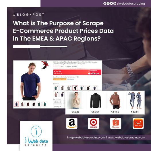 Scrape E-Commerce Product Prices Data In The EMEA & APAC Regions