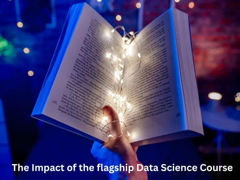 The Impact of the flagship Data Science Course