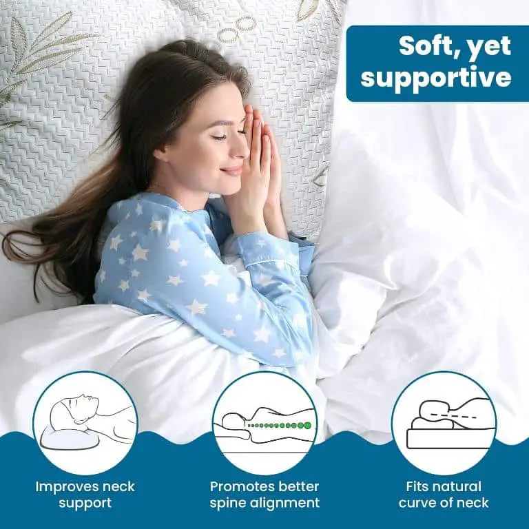 Bamboo Memory Foam Pillow: Sleep Naturally Ultimate Sleep Solution