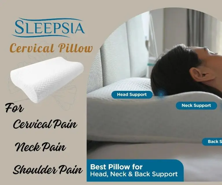 Cervical Pillow: How To Treat Neck Pain With Pillow