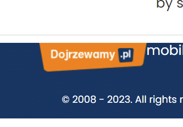 Dojrzewamy