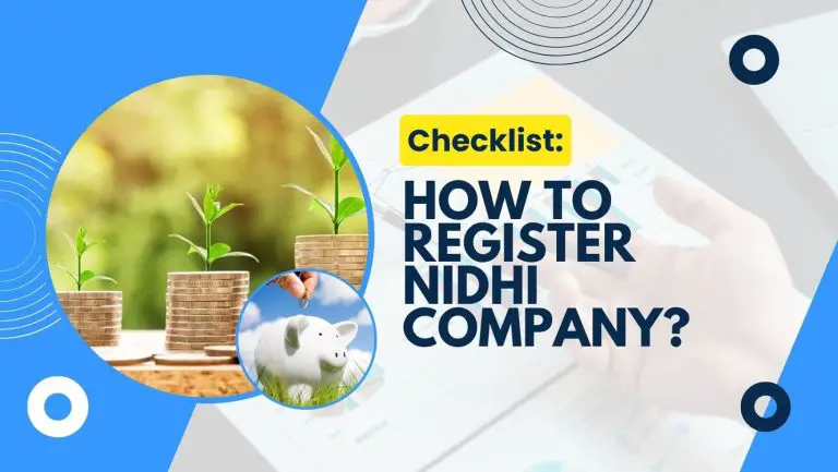 Checklist: How To Register Nidhi Company?