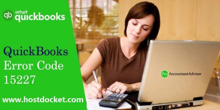 How to Resolve QuickBooks Error Code 15227?