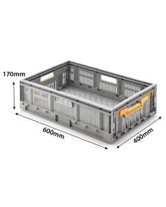 Choose from Heavy duty folding storage crates online in the UK at Caterbox