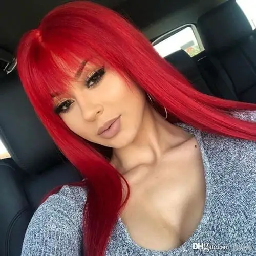 Red hair wigs