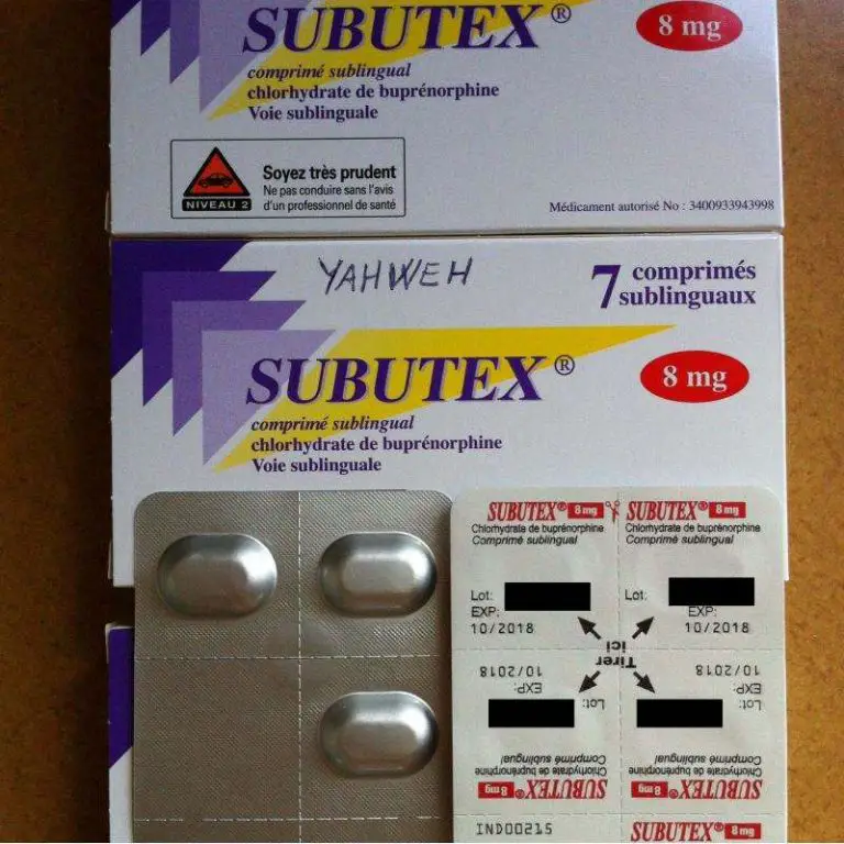 Subutex in Farmacia Senza Ricetta