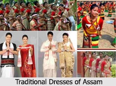 The traditional dress of Assam- culture and essence of the state