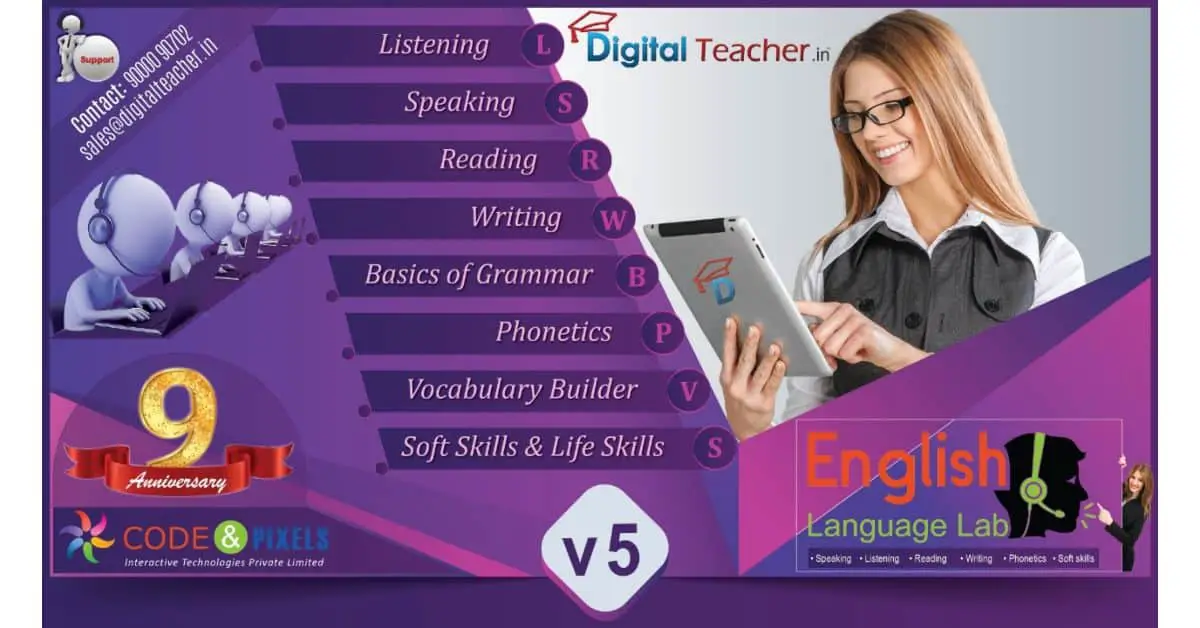 Digital language lab Software, What is English language lab