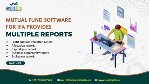 Can the Mutual Fund Software for Distributors Generate Consolidated Reports?