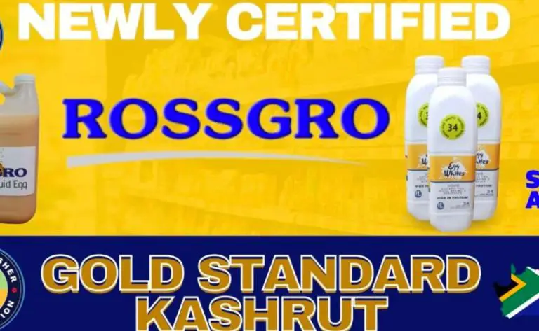 MK Kosher Certification Expands in South Africa: Rossgro Eggs Now Certified!