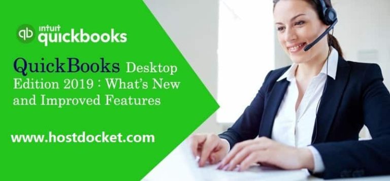 QuickBooks desktop edition 2019: What are new and improved features?