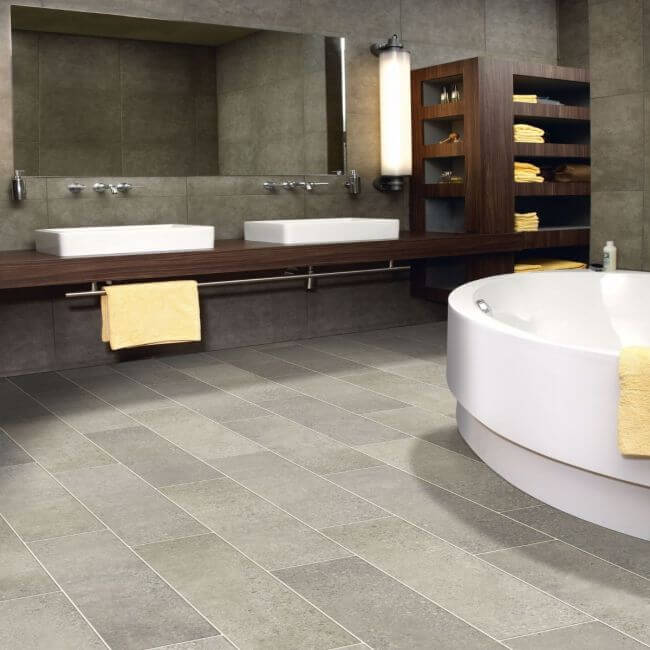 The Safest Non-Slip Bathroom Flooring Options