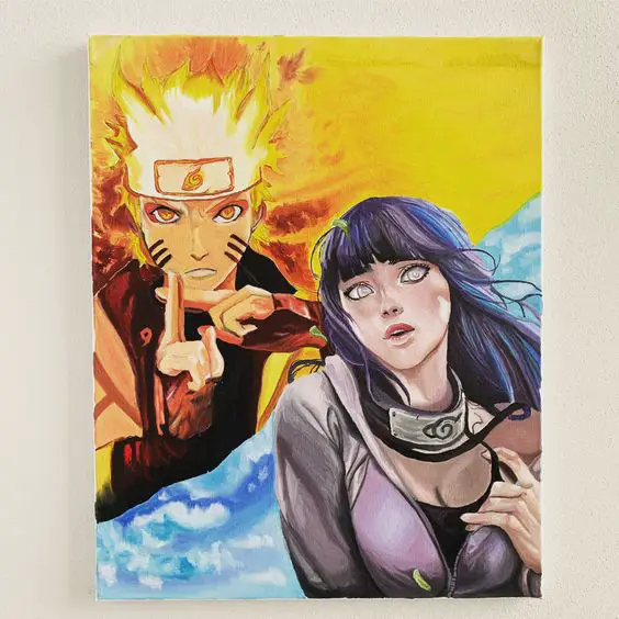 naruto paint by numbers