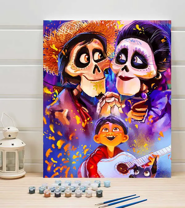 Brush with Creativity: Painting-by-Numbers Kits for Picasso, Disney, and Custom Artistry