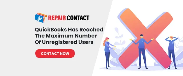 What to Do When QuickBooks Has Reached The Maximum Number Of Unregistered Users