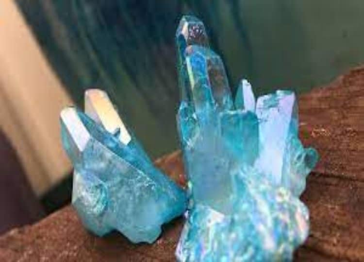 aqua aura gemstone