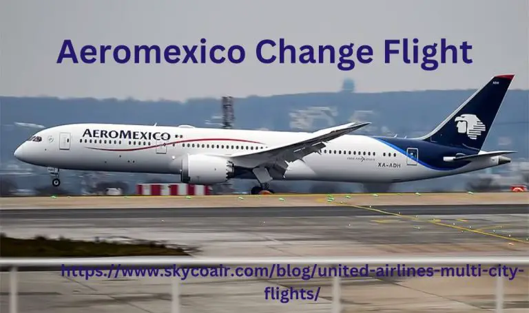 How can I change my flight date with Aeromexico?