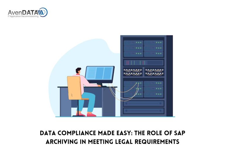 Data Compliance Made Easy: The Role of SAP Archiving in Meeting Legal Requirements